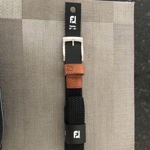 Foot Joy Braided Golf Belt-New